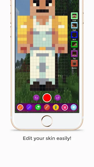 Custom Skin Editor for Minecraft Screenshot 1