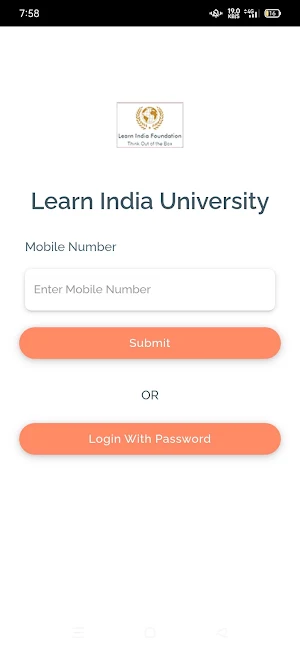 Learn India University Screenshot 0