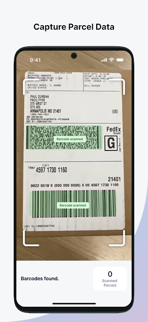 LogisticsOS Smart Scanner Screenshot 1