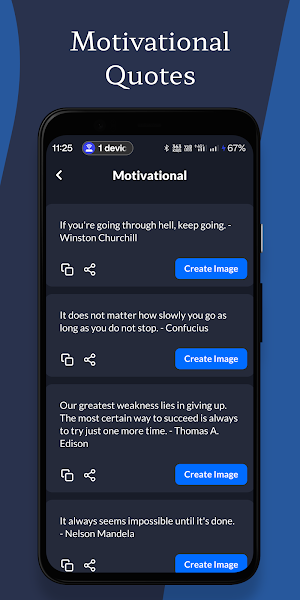 Quotegram: Quotes Creator Screenshot 2