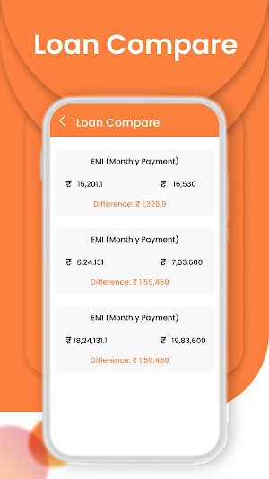 Easy EMI Loan Calculator Screenshot 3