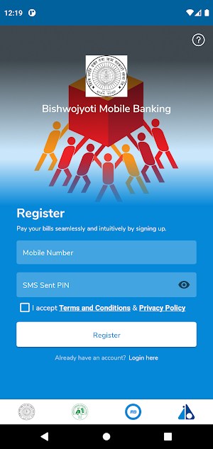 Bishwojyoti Mobile Banking Screenshot 2
