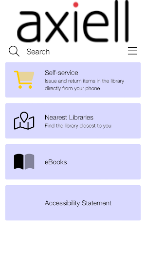 Axiell Libraries App Screenshot 0