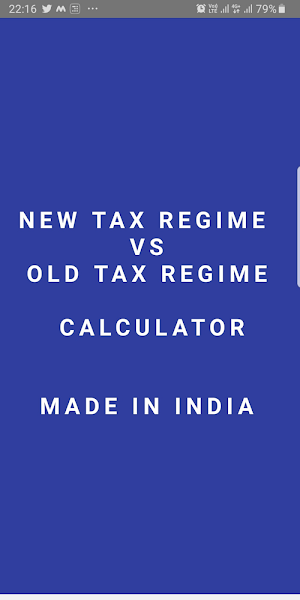 Income Tax Calculator - India  Screenshot 0