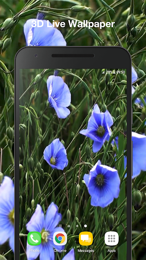 Spring Flowers Live Wallpaper Screenshot 0