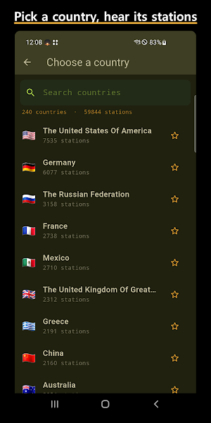 Radio Waves - World Radio App Screenshot 1