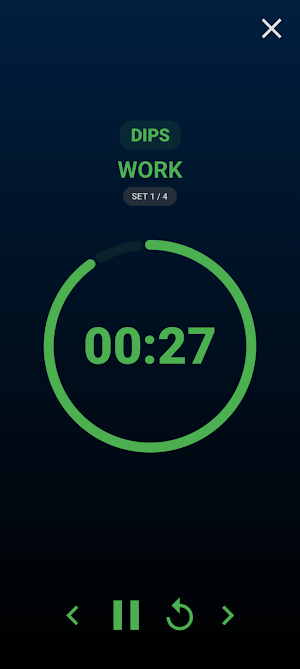 Gym Tabata: Workout Timer Screenshot 2