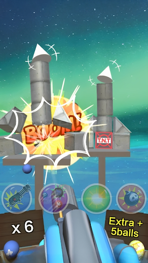 Cannon Ball Strike- Knock Cans Screenshot 3
