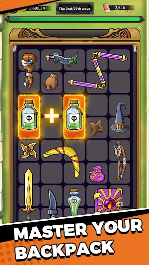 MonsterCram:Backpack Screenshot 2