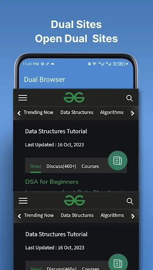 Dual Browser: Multi Browser Screenshot 1