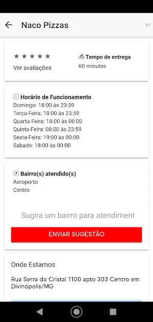 Naco Pizzas Screenshot 3