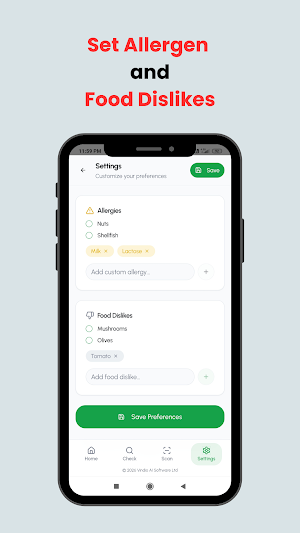 GlutenFree Smart Food Scanner Screenshot 3