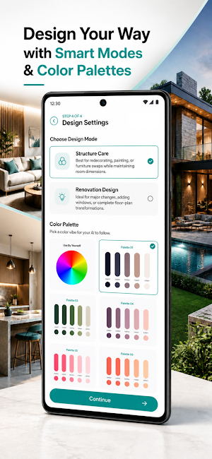 HomeVelza: AI Interior Design Screenshot 3