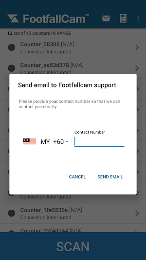 Footfallcam Installation Tool Screenshot 2
