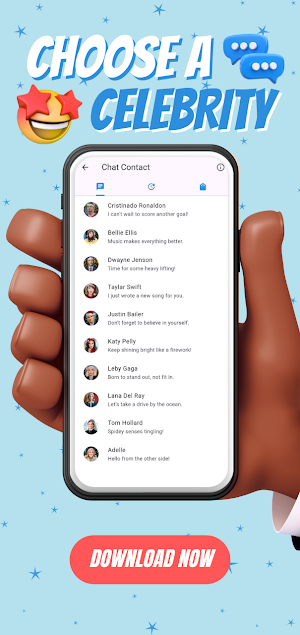Celebrity Chat Simulator Screenshot 1