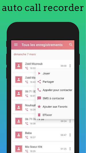 Auto Call Recorder Screenshot 3