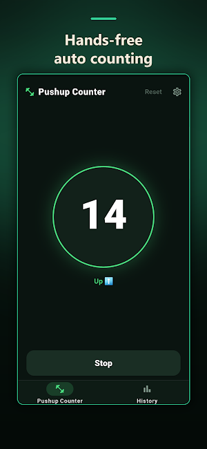 Pushup Counter - Rep Tracker Screenshot 0