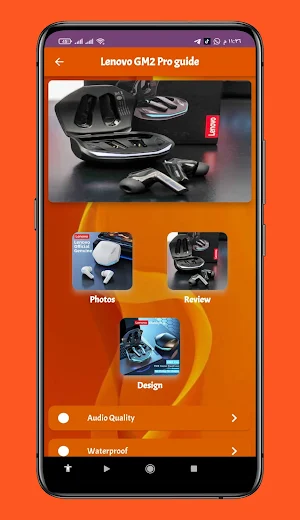 Lenovo GM2 Pro guide Screenshot 1