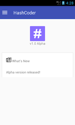 HashCoder : QR & Hash Generato Screenshot 0