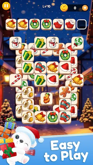 Christmas Mahjong : Xmas Tile Screenshot 1