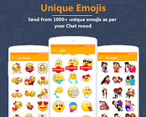 Dirty emoji & Adult emoji stickers Screenshot 1