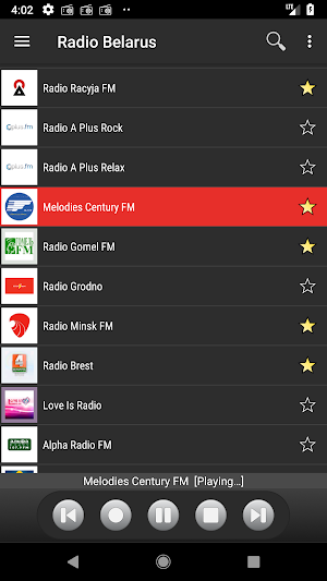 RADIO BELARUS Screenshot 1