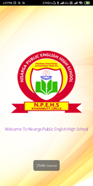 Nisarga Public English School Screenshot 1