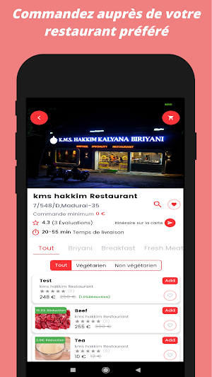 Bonappetit Food App Screenshot 2