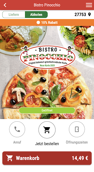 Bistro Pinocchio Screenshot 0