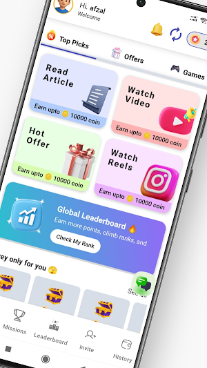 Earn Daily Rewards Cash App Screenshot 1