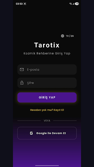 Tarotix: Gerçek Tarot Falı Screenshot 0