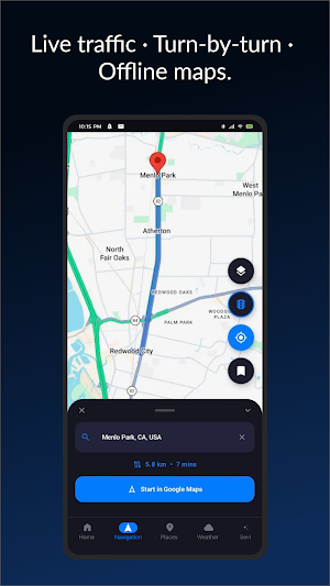 Sevi: AI Travel Guide & Maps Screenshot 1