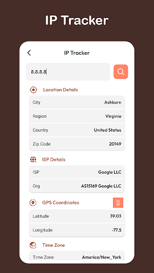 IP Location Tracker & IP Tools Screenshot 1