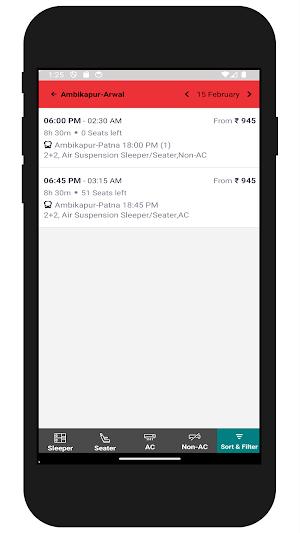 Rajhans Travels Ambikapur Screenshot 2