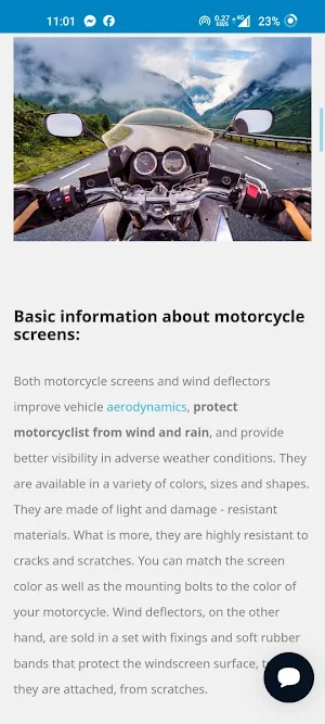 MotorcycleScreens Screenshot 1