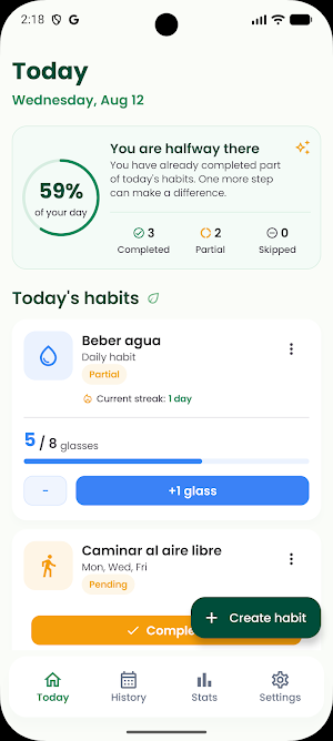 HabitPath Screenshot 1