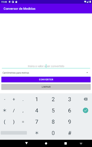 ConversorDeMedidas Screenshot 3