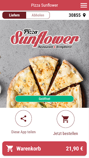Pizza Sunflower Screenshot 0