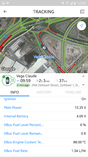 SicuroFleet Monitoring Screenshot 2