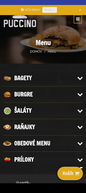Bagetka Puccino Screenshot 2