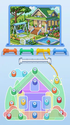 Happy Wool Frenzy Screenshot 1