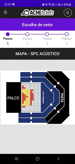 Ache Tickets Screenshot 3