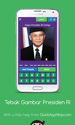 Tebak Gambar Presiden Screenshot 1