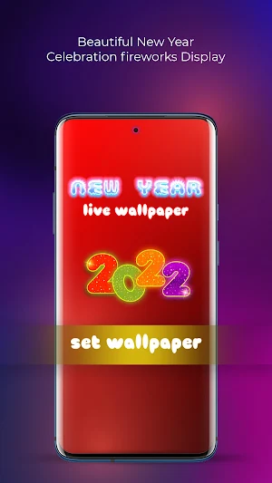 Fireworks New Year Wallpaper Screenshot 2