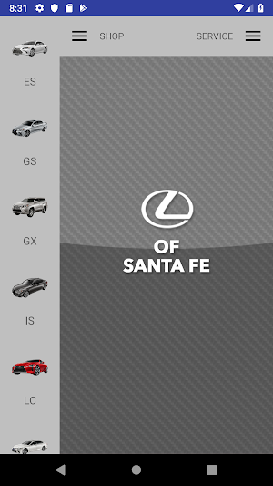 Lexus of Santa Fe Screenshot 0