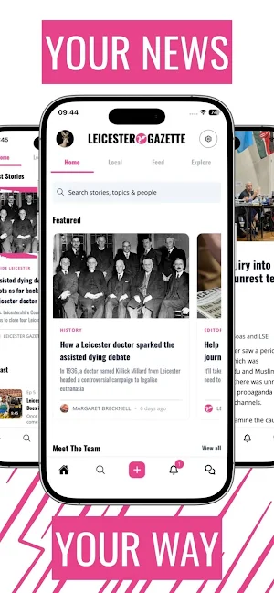 Leicester Gazette Screenshot 1