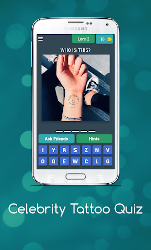 Celebrity Tattoo Quiz Screenshot 2