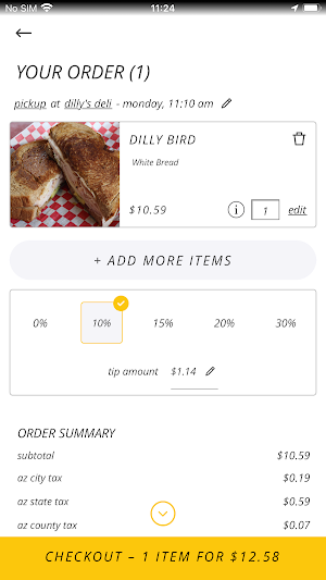 Dilly's Deli Screenshot 3