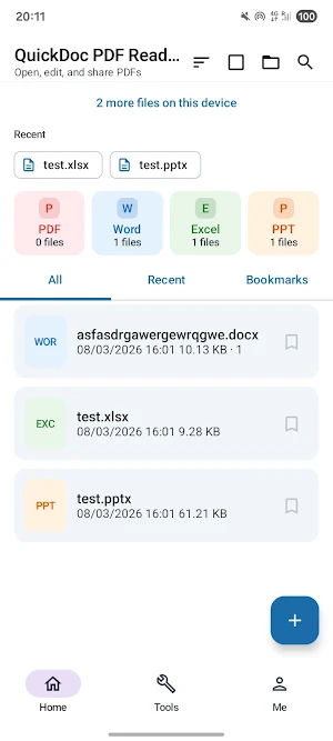 Quick Doc: PDF Tools Screenshot 0
