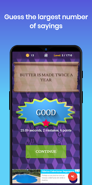 Sayings Guru (word game) Screenshot 2